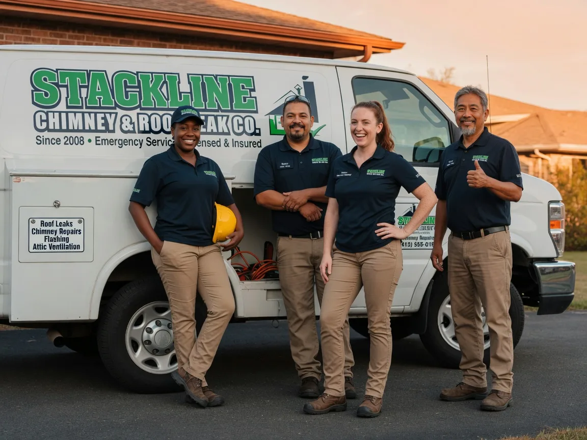 Chimney flashing repair company in Rosholt, SD